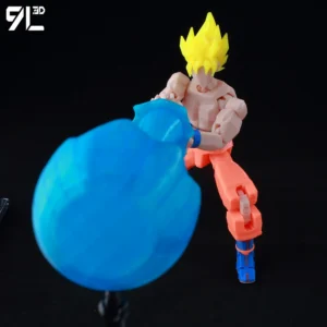 9L3D-Printed T13 Multi-Jointed Articulated Dragon Ball Goku Figure Dummy 13 Titan Lucky 13 Battle-Damaged Version Anime toy Gift