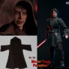 TP026 1/6 Men Soldier Anakin Skywalker Long Hooded Robe Movable Eyeball Star Action Figure