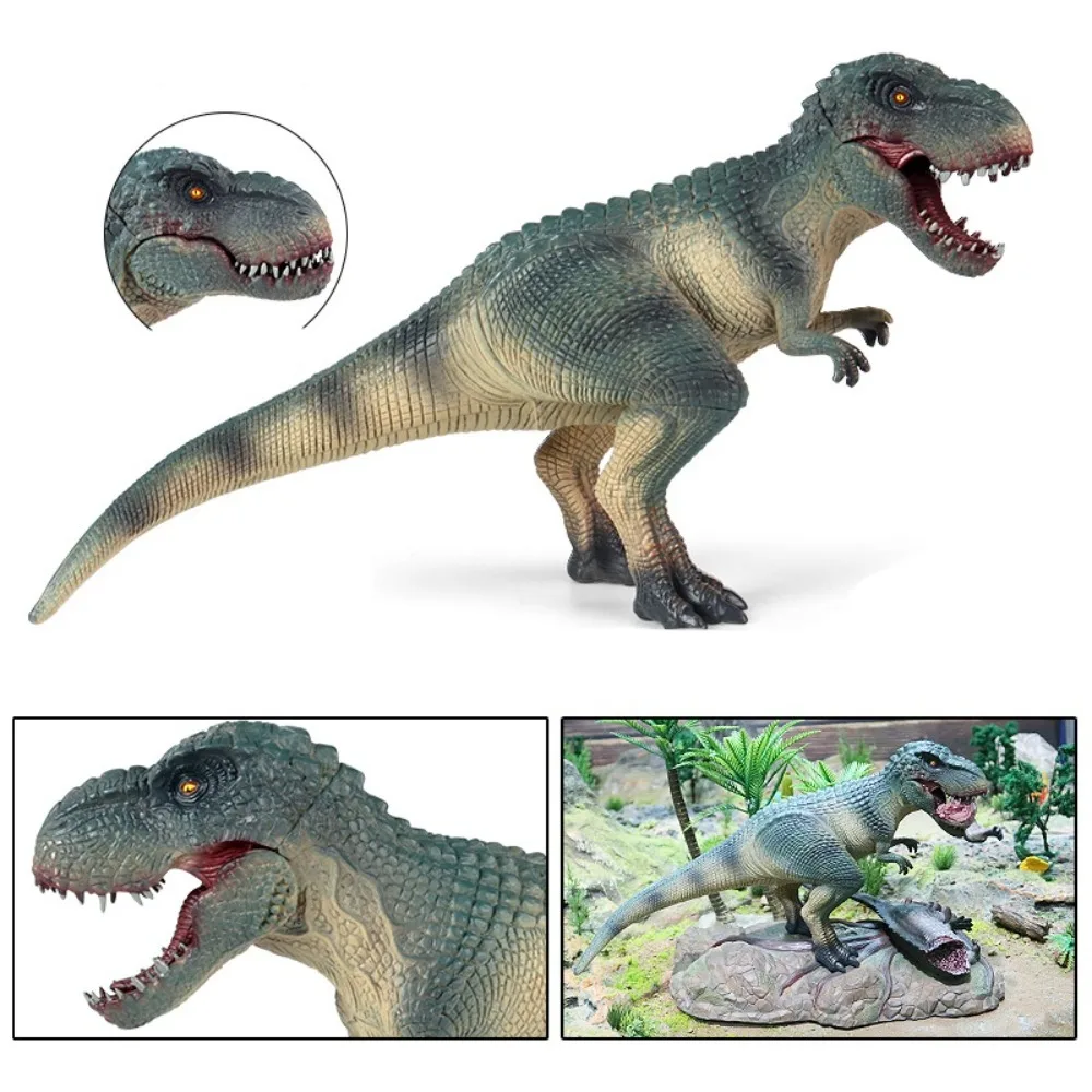 Movable Jaw Dinosaur Action Figure Tyrannosaurus Prehistoric Dinosaur Model Toys PVC Doll Jurassic Spinosaurus Figurine Kids Toy - Image 12