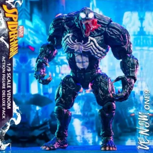 Genuine Venom Carnage Ironman Spiderman Articulated 1/9 Action Figures Toys for Children Christmas Birthday Gift