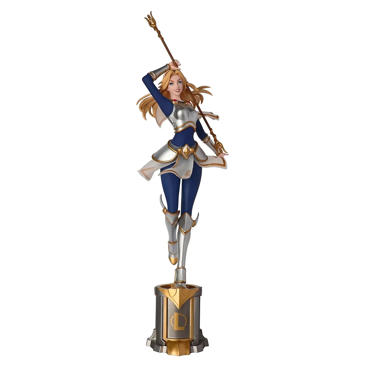 22cm League Of Legends Anime Figurine Luxanna Crownguard Lux Kaisa Jinx Action Figure Tiktok Hot Birthday Gift Customized - Image 5