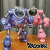 32cm Dragon Ball Red Silk Army Lieutenant Robot Pink Carrier High Alloy Action Figure