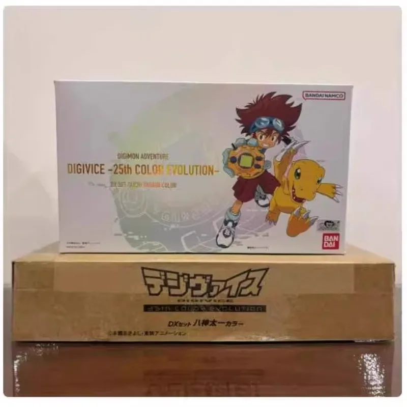 Bandai 2026 Original Digimon Adventure 02 Figure Monster Scsa D3 Scsa Gold Machine V-Mon Wormmon Animation Digivice Model Toys - Image 2