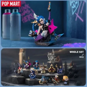 POP MART League of Legends: Arcane Series Genuine Mystery Box Blind Box Guess Bag Toys Doll Cute Desktop Ornaments Collection