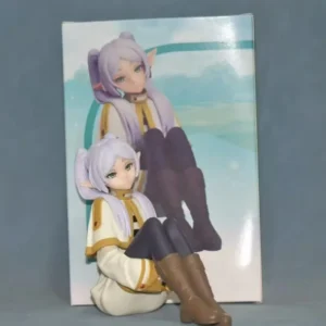 Genuine Bandai Namco Banpresto Frieren: Beyond Journey's End Frieren Cross Legs Press Noodles Pvc Figure Model Toy Gift In Stock