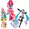My Little Pony Bishoujo Statue Twilight Sparkle Pinkie Pie Fluttershy Anime Girl Collectible Figure