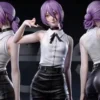 Chainsaw Man Reze Devil Figures Static Statue Figurine Double Headed Sculpture Can Collectible Figure