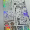 EVA Laser Sticker Shinji Rei Asuka Langley Anime Phone and Laptop Car Action Figure