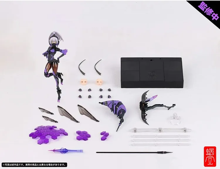 in stock Snail Shell ARGIDAE GIRL BEE-04R Three Leaf Machine Girl Action Figure Model - Image 5