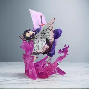 20cm Demon Slayer Kochou Shinobu Anime Action Figure Pvc Model Butterfly Dance Gk Aniplex Collectible Cute Doll Toy Gifts