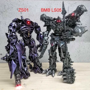 Zeus Magic ZS01 Shockwave BMB LS05 Grimlock Transformation Toys Oversize Dinosaur Action Figure Deformation Robot Anime Model