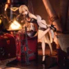 Girls' Frontline OTS-14 Purple Rain Heart Double Headed Carving Anime Handmade Collectible Figure