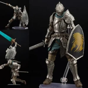 Anime Dark Souls Figure Figma 590 Demon'S Souls Fluted Armor Action Figure Model Statue Knight Armor Toys Birthday Gift