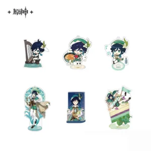 Sunsyea Official Genshin Impact Merch From miHoYo Venti Acrylic Stand Ornament Anime Collection