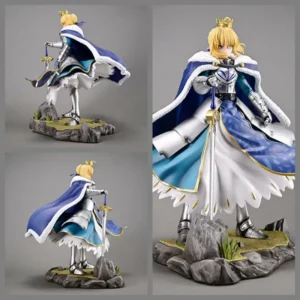 Wolf Cartoon Animation Fate Altria Pendragon My King Heiseba Action Figure Model - Water Riding Decorative Toy for Collectors