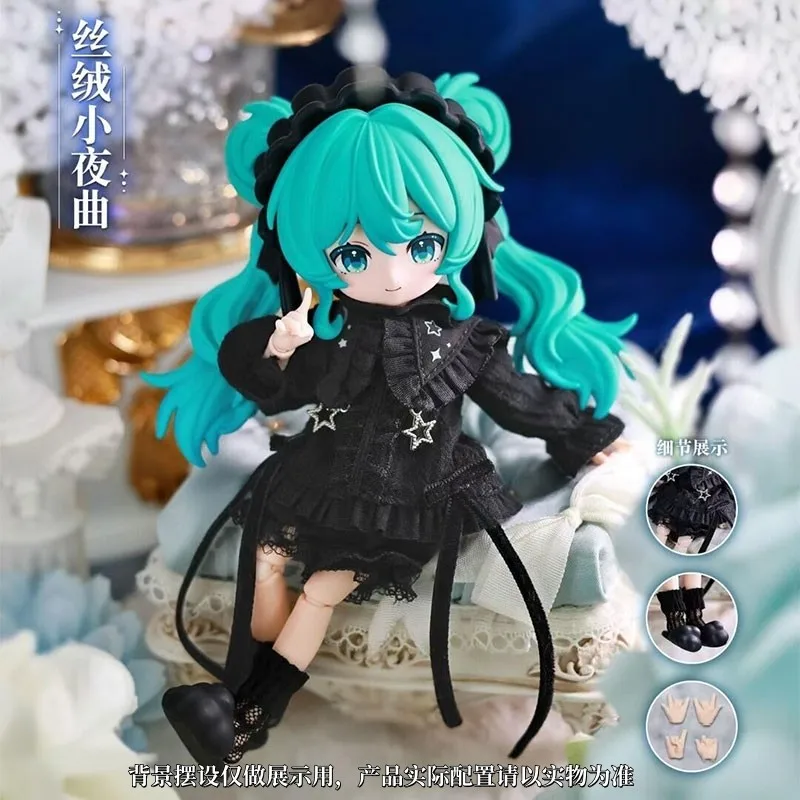 Original Blokees Hatsune Miku Vocaloid Series Blind Box 14cm Kawaii Bjd Mystery Box Decoration Anime Figure Collection Kid Gifts - Image 7