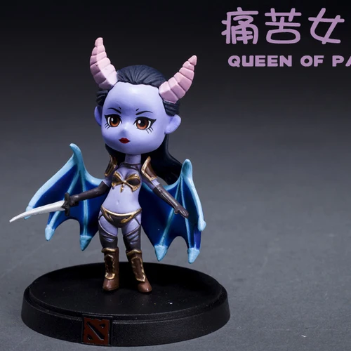 Dota 2 Figure Action Heroes Set Jakiro Shadow Fiend Snapfire Earthshaker Drow Ranger Rubick Treant PVC Q Version 4" Toy Doll - Image 12