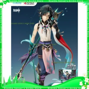 In Stock APEX Genshin Impact Xiao Guardian Yaksha Ver. 1/7 Scale 28cm Static Figure Anime Models Toy Doll Gift Hobby Collectible