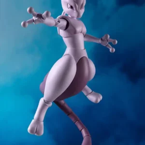 Bandai Pokemon S.H.Figuarts SHF Anime Figure Mewtwo Anime Action Figures Toys Gift Collectible Model Ornaments
