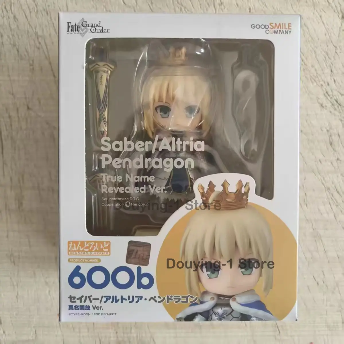 In Stock Original 600b Saber/Altria Pendragon Desktop ornaments Action Figure