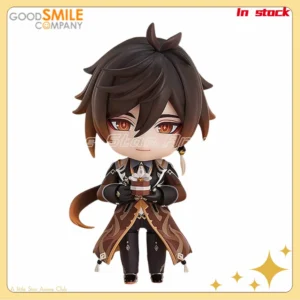 In Stock GSC Original Nendoron 2582 Genshin Impact Zhongli Model Collection Ornaments Toys Gifts