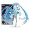 22CM Vocaloid Hatsune Miku SPM Snow Skytown Ver Standing Anime Action Figure