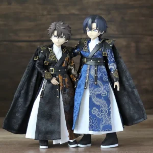 Snail OB24 YMY23 P20 Doll Clothes Male Royal Guards Cloak Flying Fish Clothing Ancient Hanfu Model In Stock