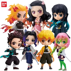 15cm Anime Demon Slayer Kimetsu no Yaiba figure Kamado Tanjirou Action Figure Agatsuma Zenitsu Nezuko Warrior PVC Model Toys