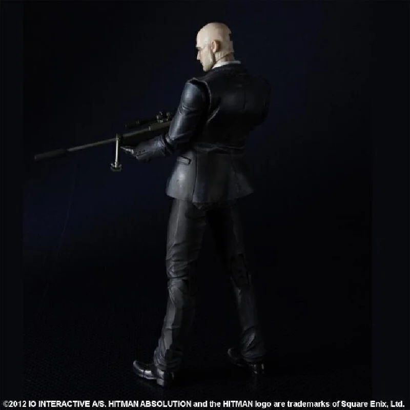 New 23cm Play Arts Hitman Codename 47 Action Figure Pa Agent Pvc Model Doll Joints Movable Classic Collection Toys Gifts - Image 4
