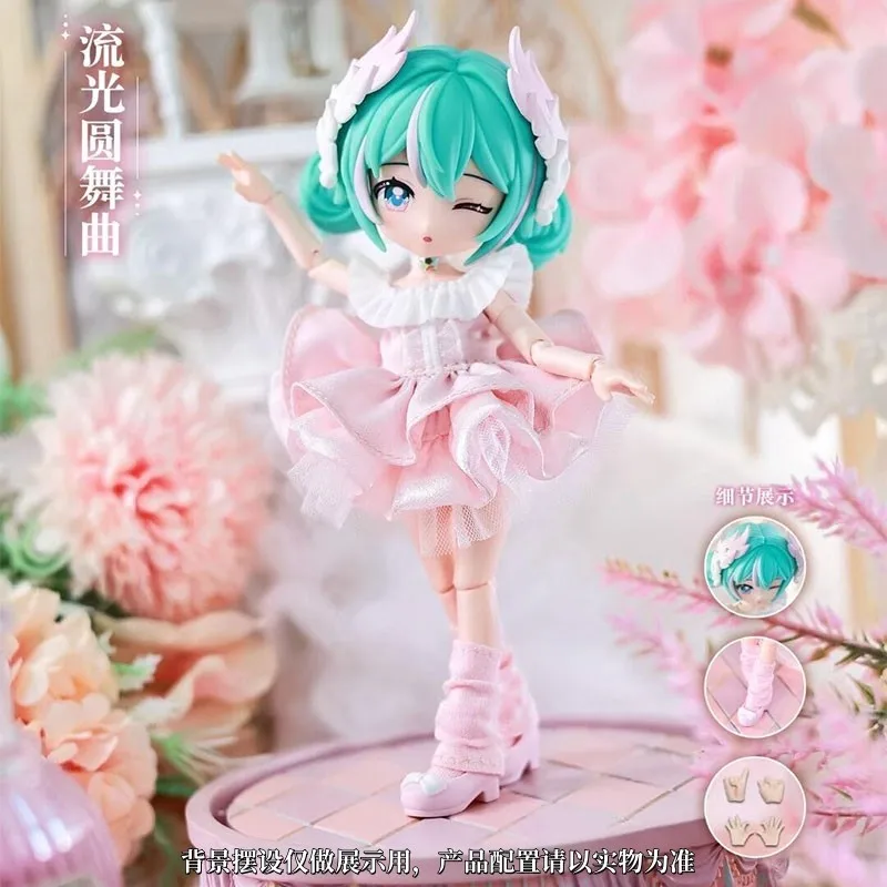 Original Blokees Hatsune Miku Vocaloid Series Blind Box 14cm Kawaii Bjd Mystery Box Decoration Anime Figure Collection Kid Gifts - Image 5