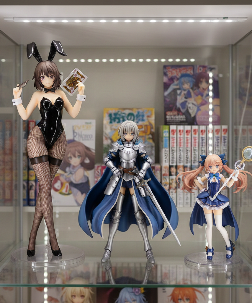 How big is a 1/7 scale anime figure image 1