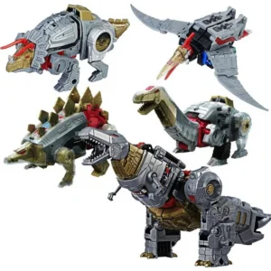 NEW Arrive G1 KO Transformation Toys 5 IN 1 Action Figure Classic Dinosaur Robot Model Kids Children Gift