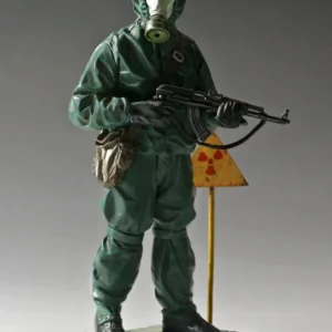 Unpainted Kit 1/16 120mm ancient with gas mask 120mm figure Historical Figure Resin Kit