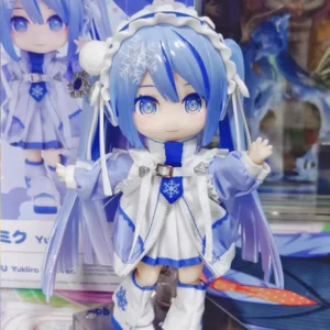 New In Stock Official Genuine Gsc Snow Miku Yukiiro Pop Ver. 14cm Snow Miku Desktop Ornament Gift Model Toy Collectibles