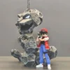 8cm Anime Pokemon Ash Ketchum Figurine Red Collectible Figure