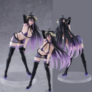 New Original Taito Coreful Overlord Albedo Race Queen Ver. Action Figure 18cm Anime Collect Toys Model Decoration Collecting Toy