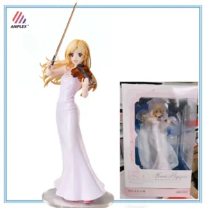 100% Original in Stock Aniplex Shigatsu Wa Kimi No Uso Miyazono Kaori Again Collection Series Anime Figure Garage Kit