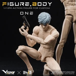 1/12 Vtoys X Bms Vb002 Vb003 Two Skin Colorssuper Flexible Movable Body Male Soldierfull Set Action Figure Model Customized