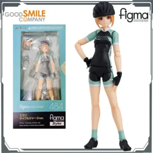 GSC Original FIGMA Emily Cycling Jersey Ver. 135mm Anime Action Figures Toys for Boys Christmas Gift Collectible Model Ornaments