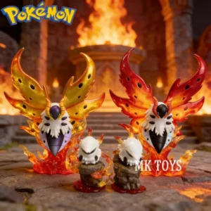 Anime Pokemen Figure Volcarona Evolutionary Combination Action Figures Pvc Statue Collection Model Toys Gifts 7-14cm