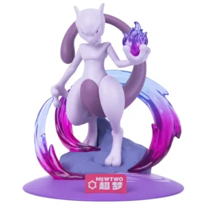 Anime Pokemon Cool Mewtwo Action Figures High-Quality Original Genuine Collect Model Ornaments Toys Birthday Gift