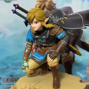 12CM The Legend of Zelda Anime Figure Link Treasure Box Monster Anime Figure Toys Action Figurine Model Collection Doll Toy Gift