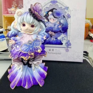 Mimia Nommi Benson Exclusive Doll Figure Lolita Skirt Long Hair Designer Toys Gift Mystery Box Art Toy Collection Decoration