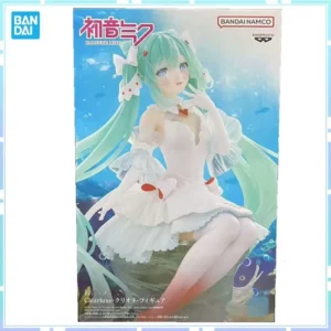 Bandai Original BANPRESTO Anime Vocaloid Hatsune Miku EVOLVE Clearluxe PVC Action Figure Collectible Model Toy Gifts
