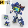 Mini Soundwave with Laserbeak MFT HS-03 Hot Soldiers G1 Pocket War Action Figure
