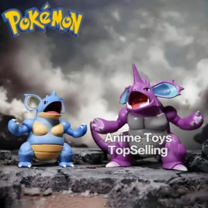 2-6cm Anime Pokemon Figure Nidoqueen And Nidoking Action Figures Pvc Collection Model Toys for Children Gifts