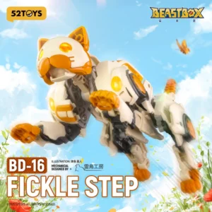 52TOYS BeastDrive BD-16 FICKLE STEP Model Kit，Deformation Robot, Converting Toys, Action Figure, Collectible Toys