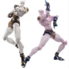 Super Action Statue Dio Yoshikage Kira Killer Queen Poseable Room Desk Decoration Collectible Figure