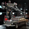 LIJIANG 23CM Big Size Cool Transformation Movie 7 New Robot Car Anime Action Figure