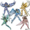 19CM Anime Saint Seiya Shiryuu Hyoga Shun Ikki Phoenix Knights of Action Figure